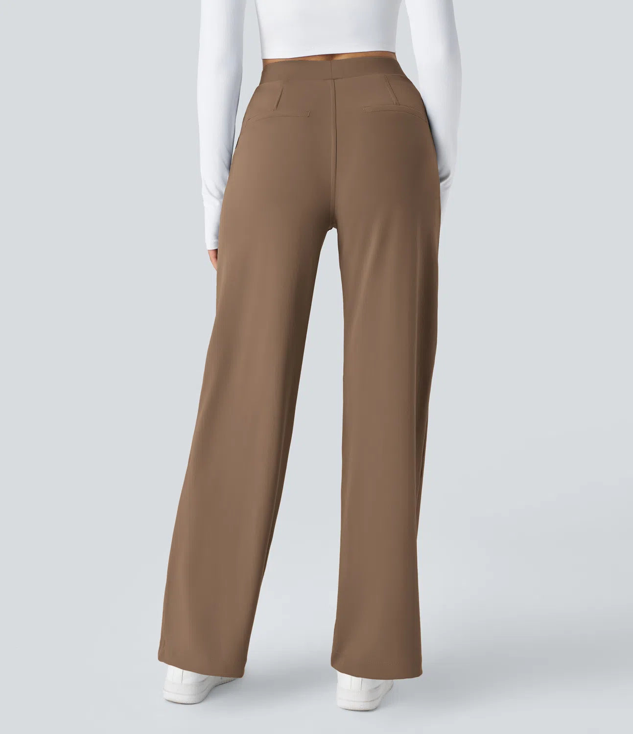 FlexFit | High-Waisted Pocket Work Pants