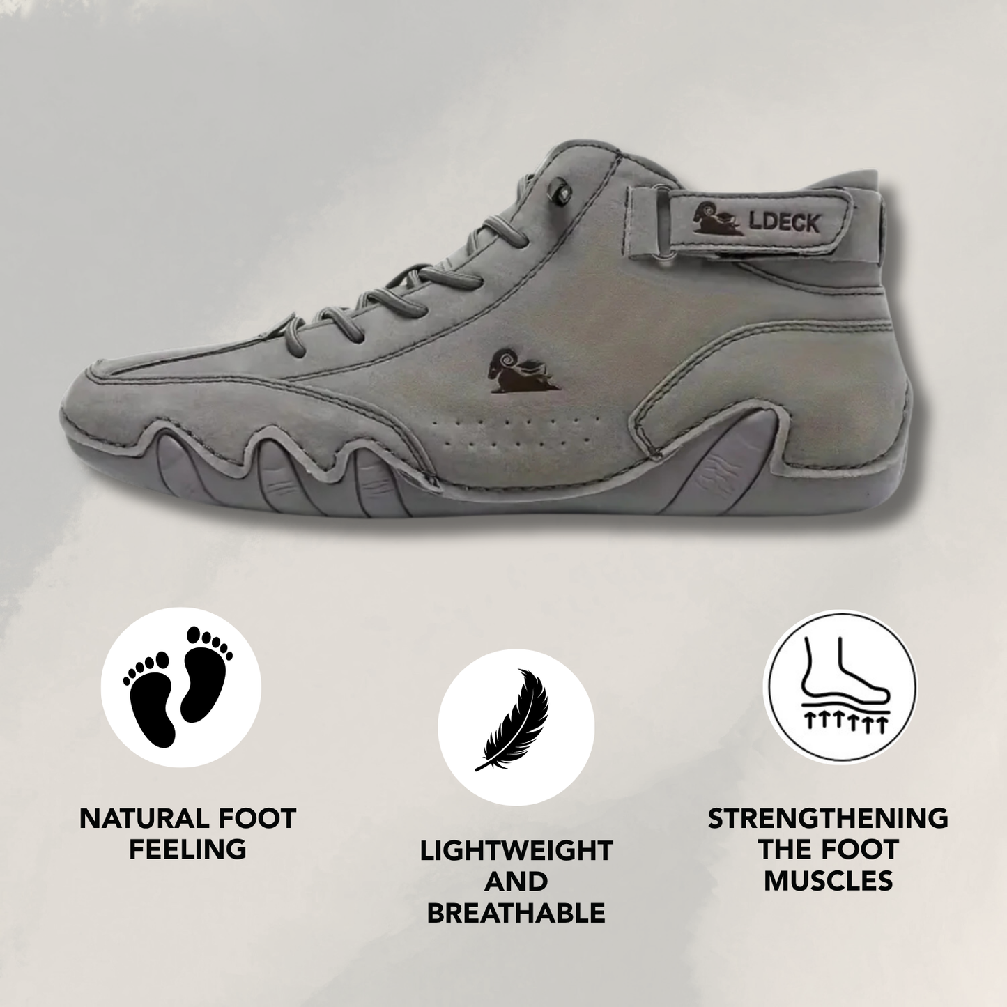 Comforth™ – Ergonomic, Non-Slip & Waterproof Leather Barefoot Shoes for Natural Pain Relief