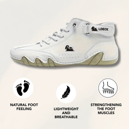 Comforth™ – Ergonomic, Non-Slip & Waterproof Leather Barefoot Shoes for Natural Pain Relief