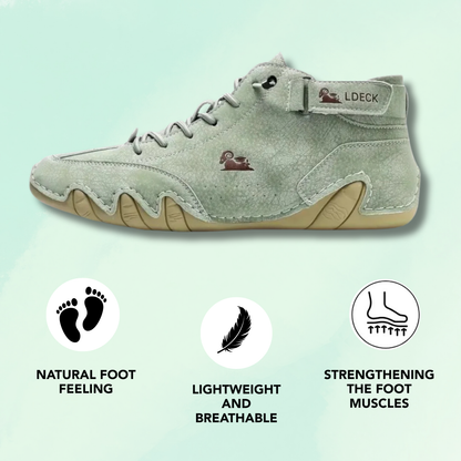 Comforth™ – Ergonomic, Non-Slip & Waterproof Leather Barefoot Shoes for Natural Pain Relief