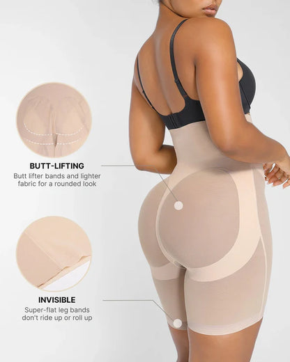 FitSmooth™ High-Waisted Mid Thigh Short