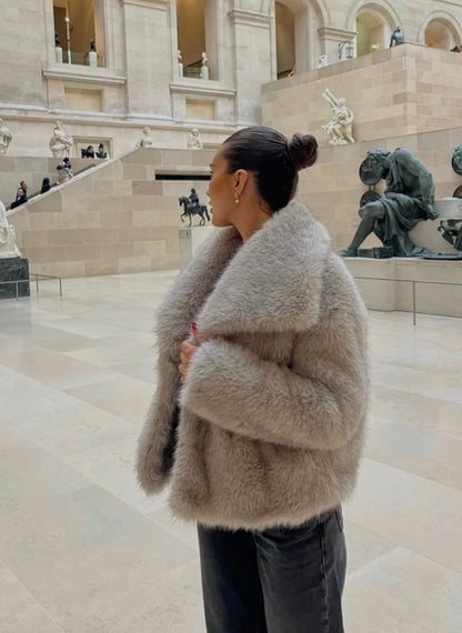 Macy | faux fur coat